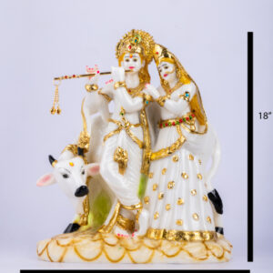 Radhe-Krishna 10" X 11"