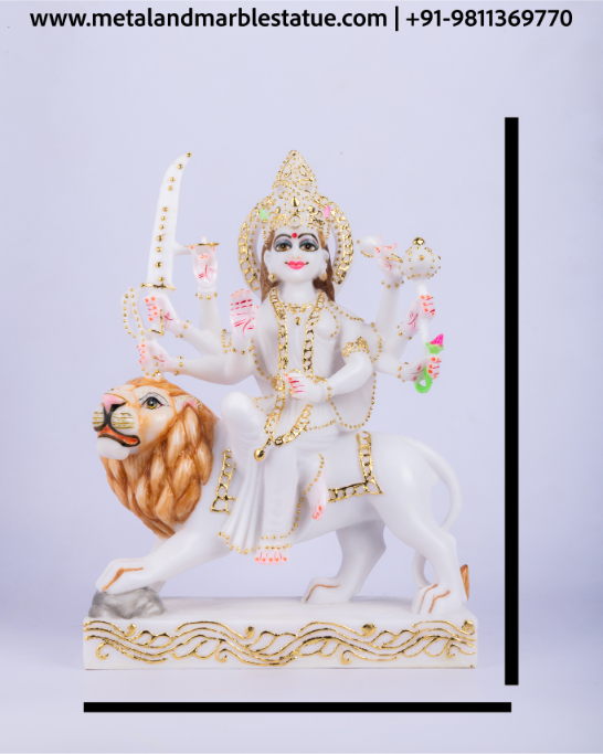 Lord Durga 10" X 12"