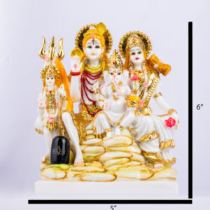 Lord Shiva-Parvati 10" X  13"