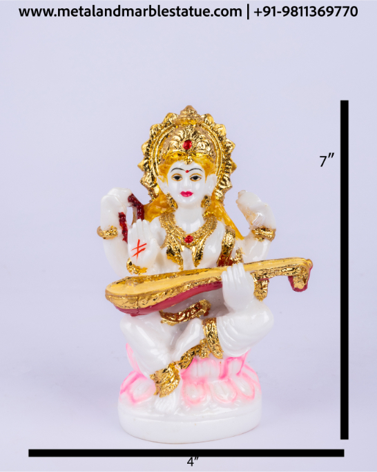 Maa Saraswati 3"X4.5"