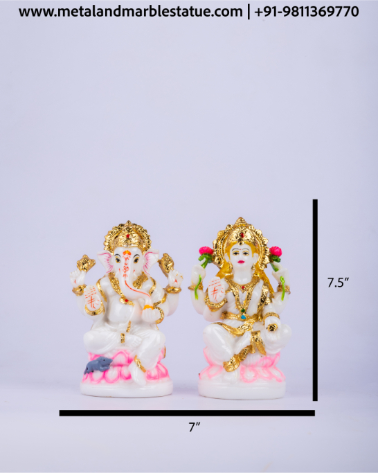 Lakshmi-Ganesha 4"X5.5"