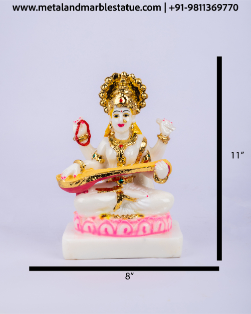 Maa Saraswati 4"X5.5"