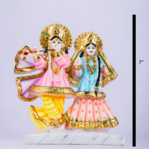 Radha-Krishna 7"X 9"