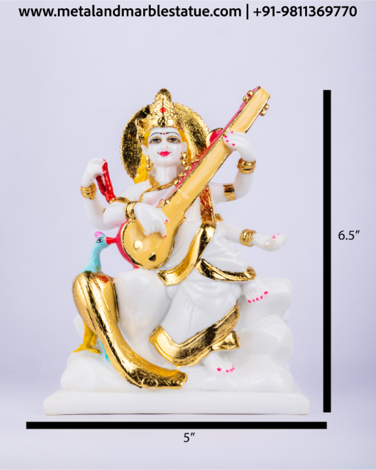 Maa Saraswati 8" X 11"
