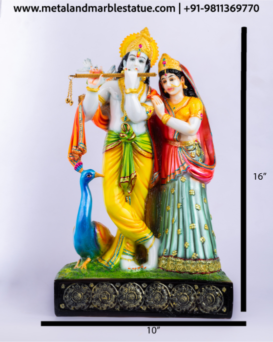 Radhe Shyam Statue 10" X 16"