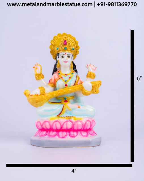 Maa Saraswati 4"X6"