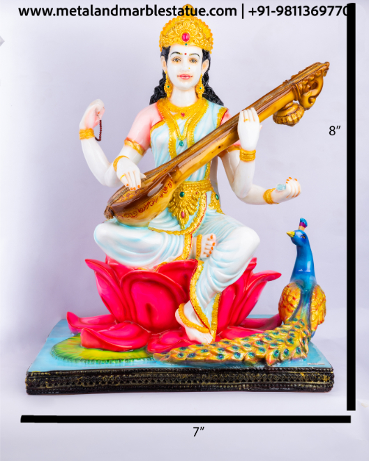 Maa Saraswati 07"X08"