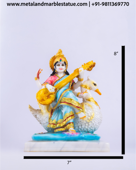 Maa Saraswati 7"X8"