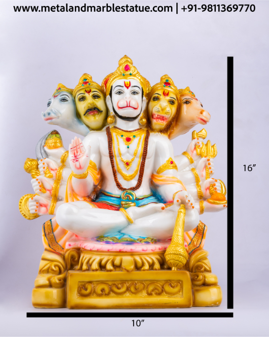 Panchmukhi Hanuman 10"X16"