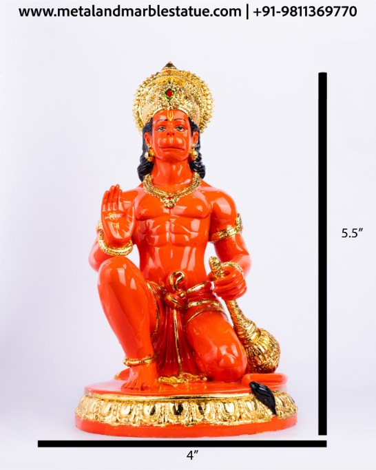 Shree Hanuman 4"X5.5"