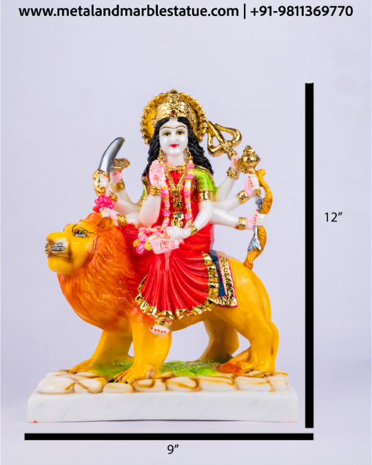 Maa Durga 9" X 12"