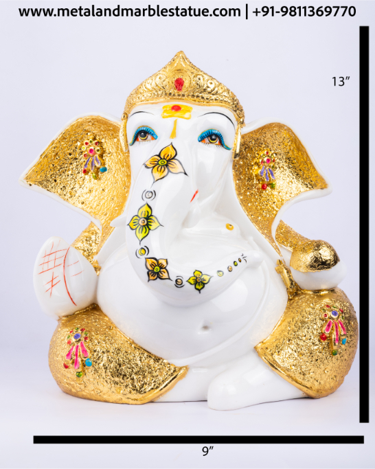 Lord Ganesha 9" X 13"