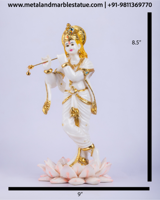 Lord Krishna 9" X 8.5"