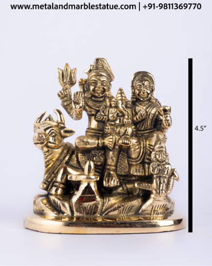 Lord Shiva-Parvati 4.5"