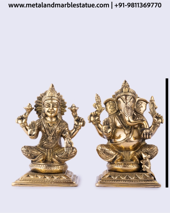 Lakshmi-Ganesha 7.5"