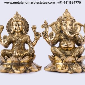 Lakshmi-Ganesha 8.5"