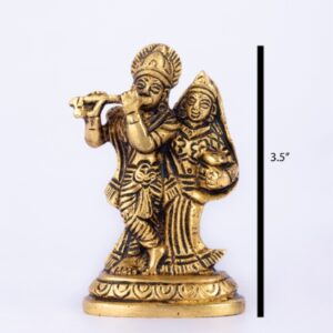 Lord Radhe-Krishna 3.5"