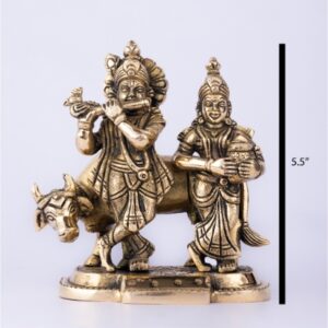 Lord Radhe-Krishna 5.5"