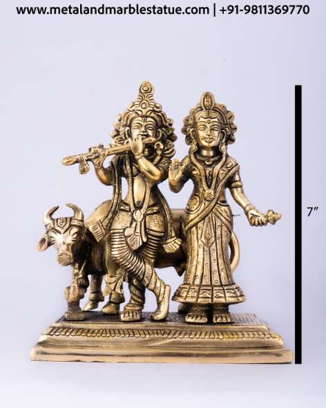 Lord Radhe-Krishna 7"