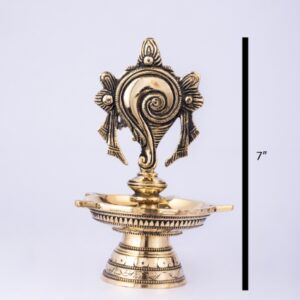 Religious oil lamp 07"