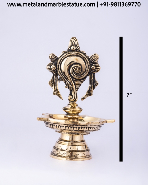 Religious oil lamp 07"
