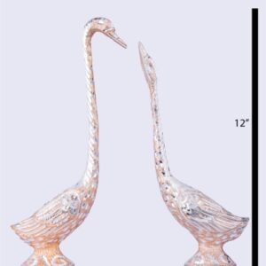 Swan Statue 12"