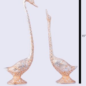 Swan Statue 15"